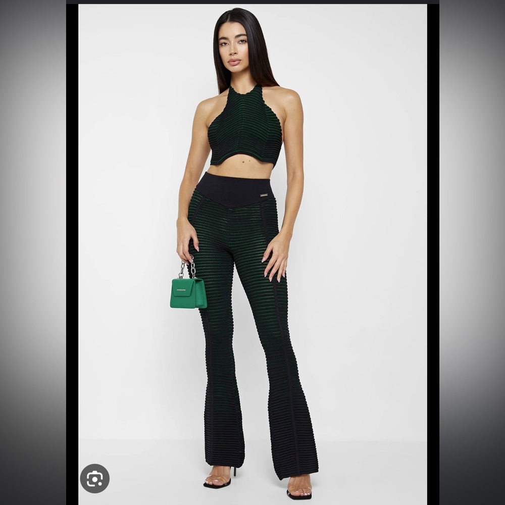 NWT! Maniere de Voir: Knitted Contour Pants Set